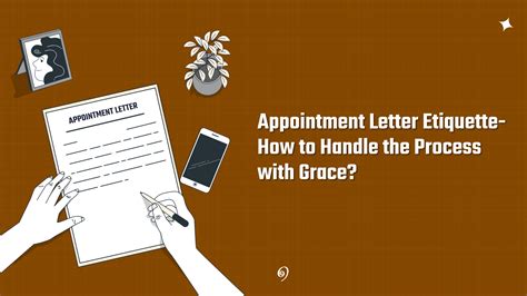Appointment Letter Etiquette You Must Know .
